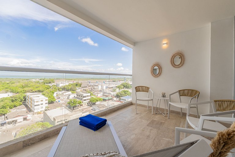 CB1044 | Moderna-Comoda Suite Vista Increible