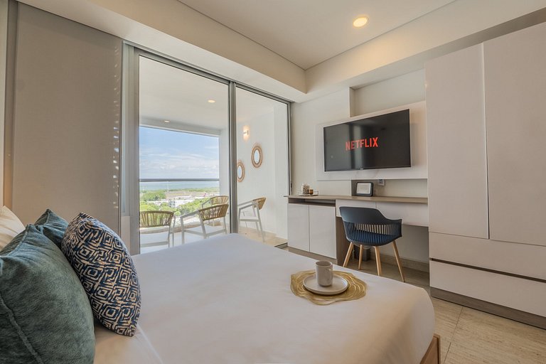 CB1044 | Moderna-Comoda Suite Vista Increible