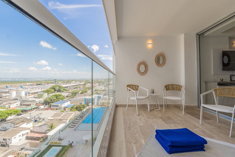 CB1044 | Moderna-Comoda Suite Vista Increible