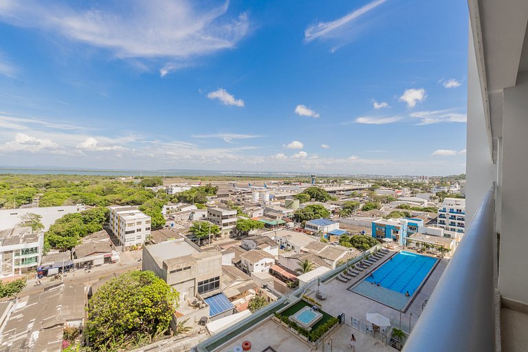 CB1044 | Moderna-Comoda Suite Vista Increible