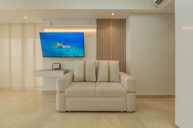 Increíble vista + terraza | Cerca aeropuerto 1030