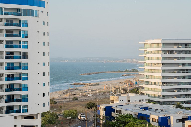 Increíble vista + terraza | Cerca aeropuerto 1030