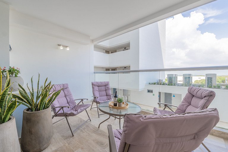 CB544 | Acogedora suite vista a la piscina