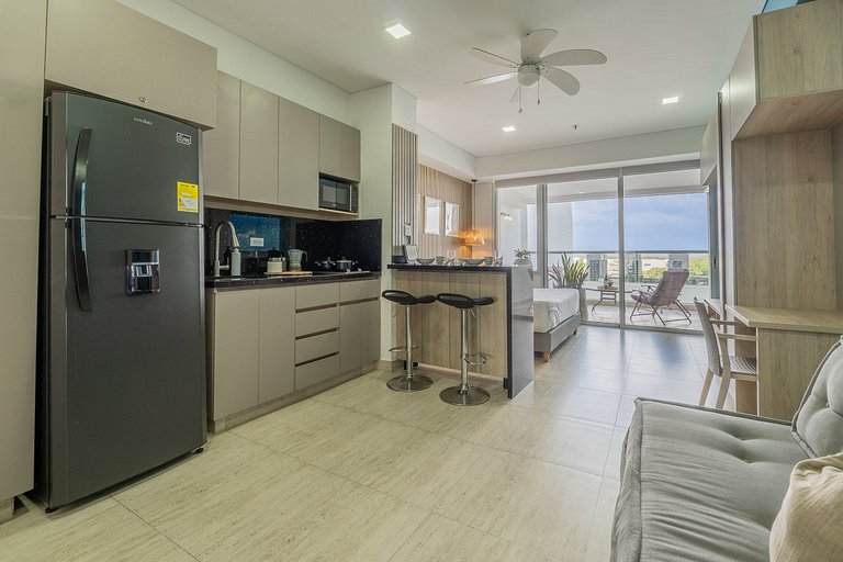 CB544 | Acogedora suite vista a la piscina