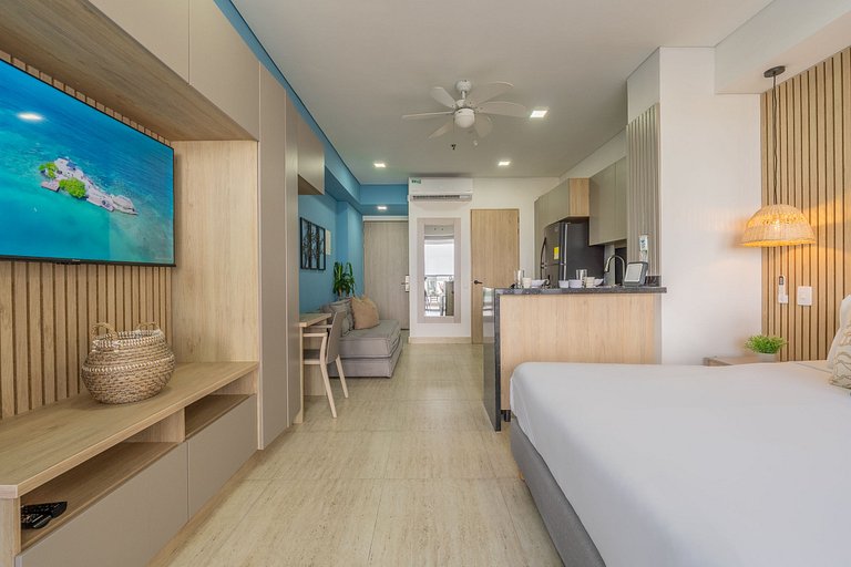 CB544 | Acogedora suite vista a la piscina