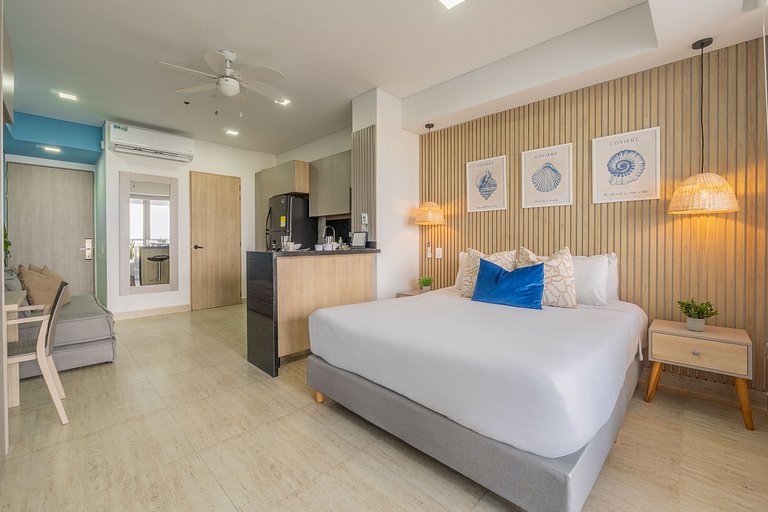 CB544 | Acogedora suite vista a la piscina