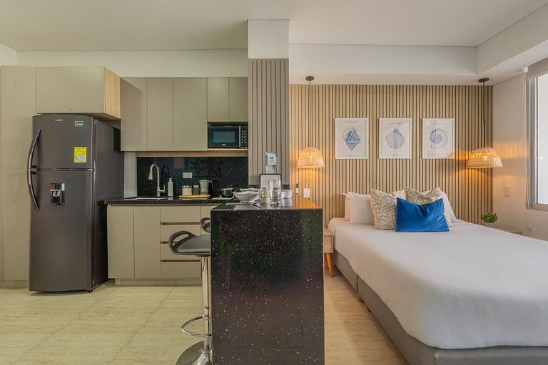 CB544 | Acogedora suite vista a la piscina