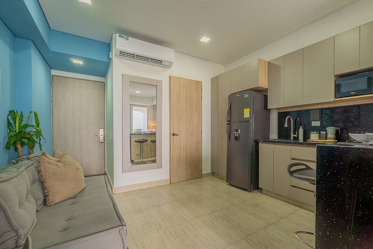 CB544 | Acogedora suite vista a la piscina