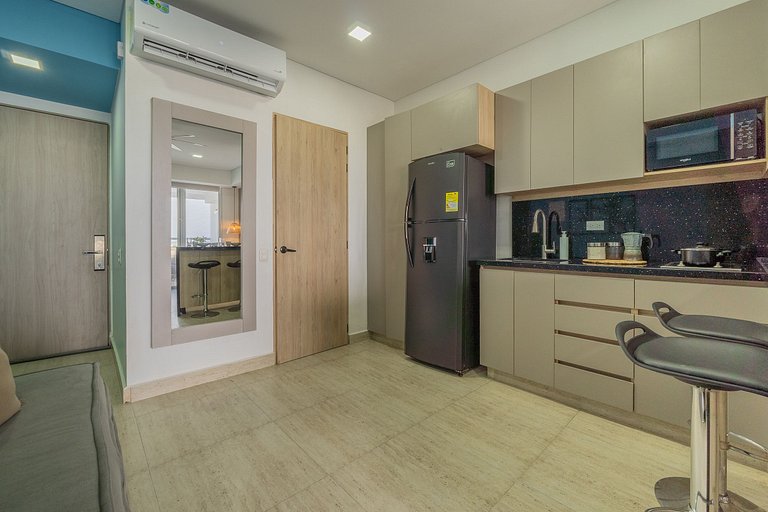 CB544 | Acogedora suite vista a la piscina