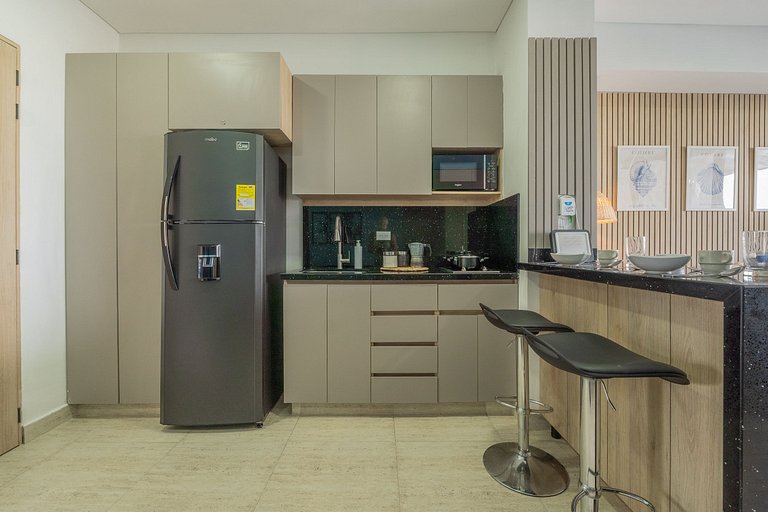 CB544 | Acogedora suite vista a la piscina