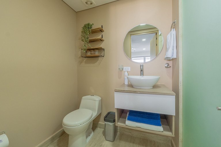 CB544 | Acogedora suite vista a la piscina