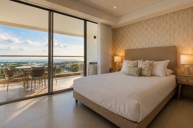 Suite con balcón y vista mágica Amanecer CB943