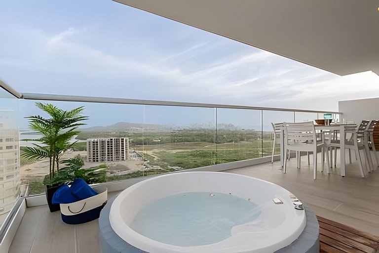 Luxury Apartment Jacuzzi priv Pool Bar DQ1410