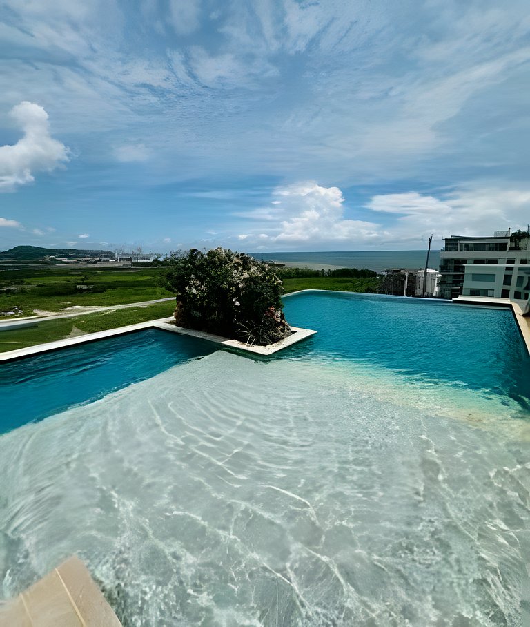 DQ1410 Luxury Apartment Jacuzzi priv Pool Bar
