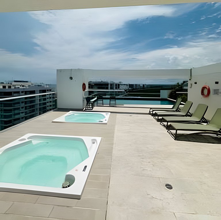 DQ1410 Luxury Apartment Jacuzzi priv Pool Bar
