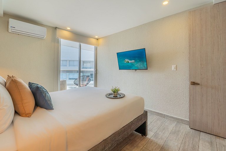 Jacuzzi Priv Rooftop Piscina Bar y Relax DQ1411