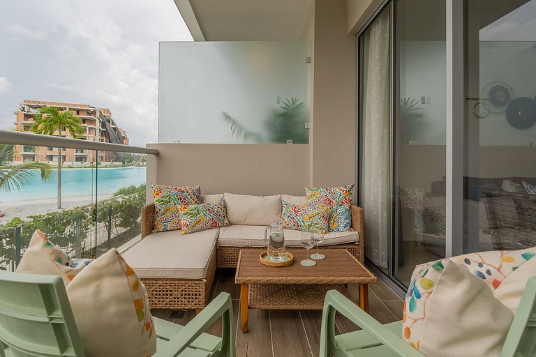 Vista al lago Paddle Bahía Kristal Privé BP1-1D