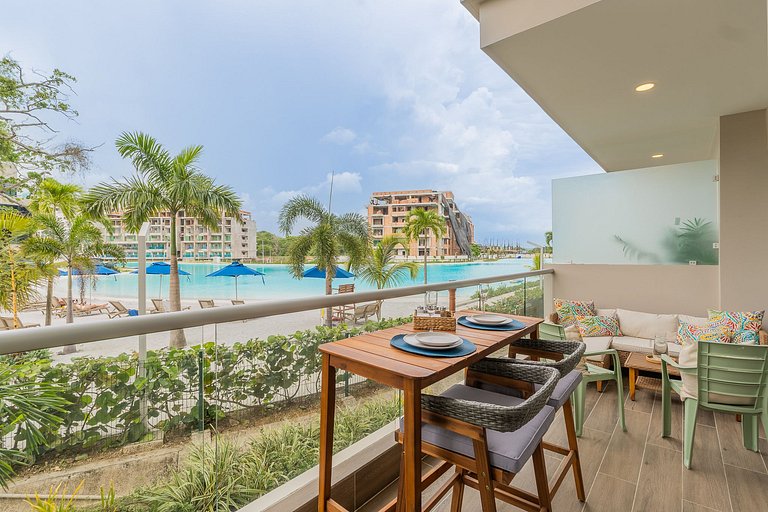 Vista al lago Paddle Bahía Kristal Privé BP1-1D