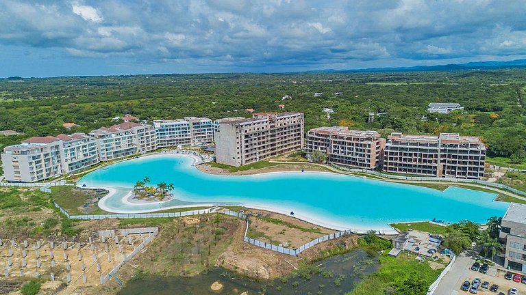 Vista al lago Paddle Bahía Kristal Privé BP1-1D