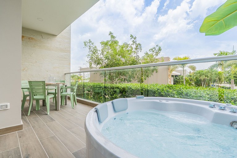 Jacuzzi Priv Camas King Bahía Kristal Privé BP1-1O