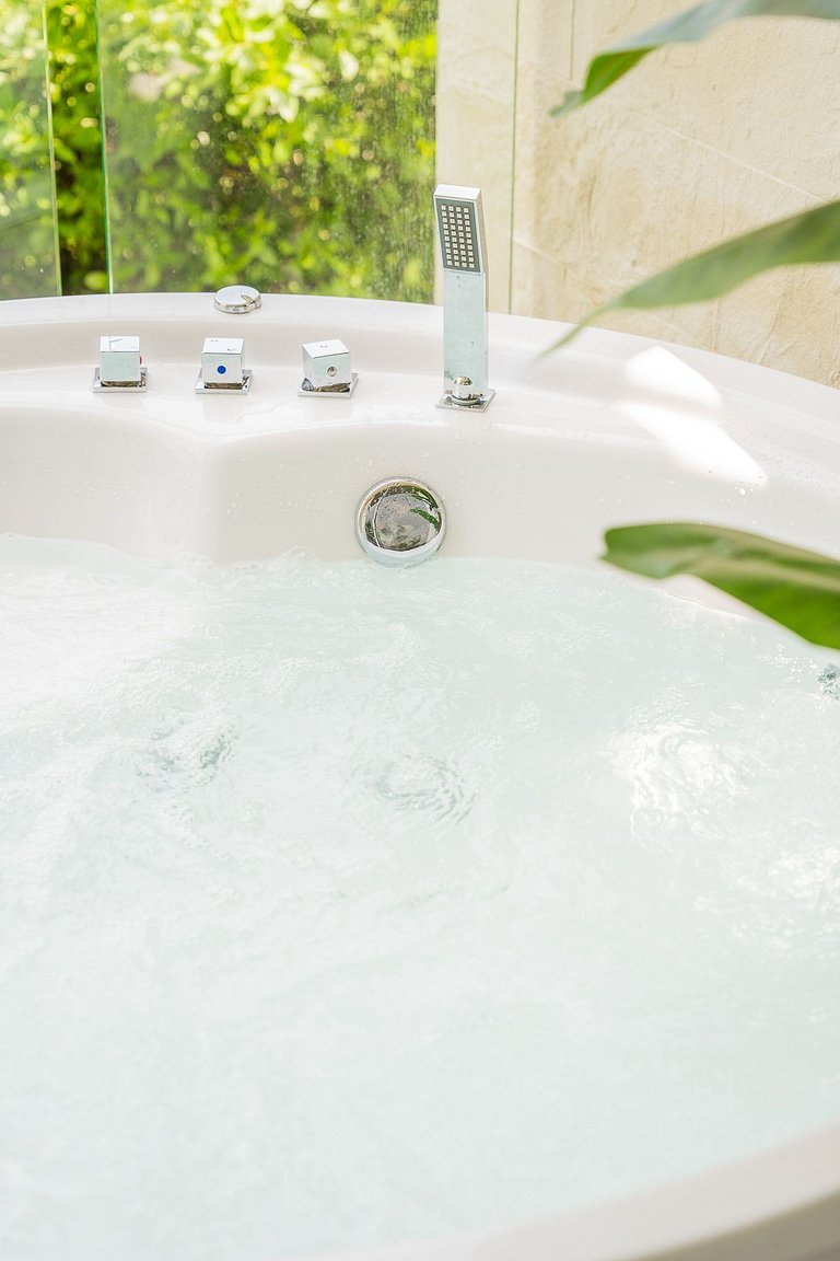 Jacuzzi Priv Camas King Bahía Kristal Privé BP1-1O