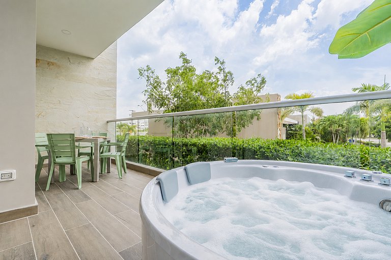 Jacuzzi Priv Camas King Bahía Kristal Privé BP1-1O