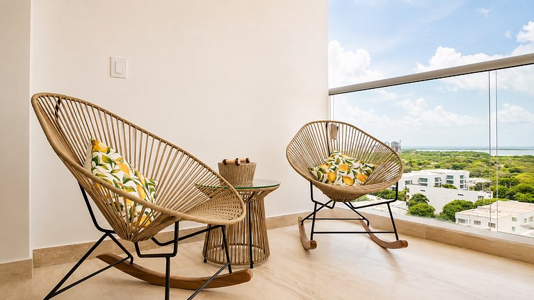 Cómoda Suite con Dos Camas Queen Piscina CB1031