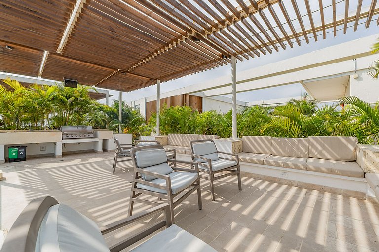 Jacuzzi Priv Rooftop Piscina Bar y Relax DQ1411