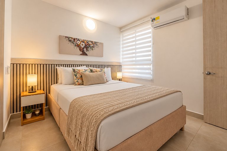 Capriella | Apto 2H con piscina cerca de playa