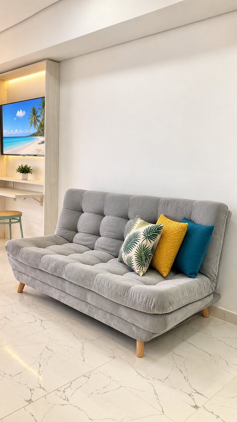 Suite frente al mar + piscina + balcón privado 727