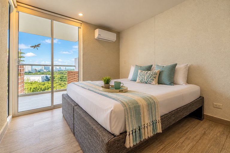 Escapada con jacuzzi privado y vista | DQ1102