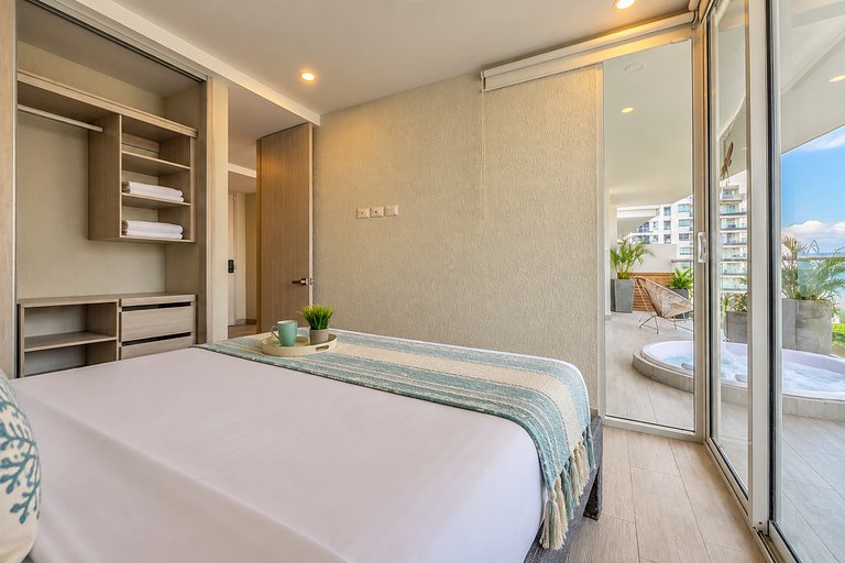 Escapada con jacuzzi privado y vista | DQ1102
