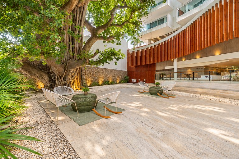 MQ1206 | Lujo, vista y jacuzzi privado 2BD