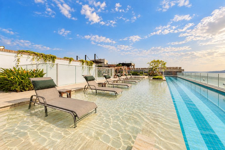 MQ1206 | Lujo, vista y jacuzzi privado 2BD