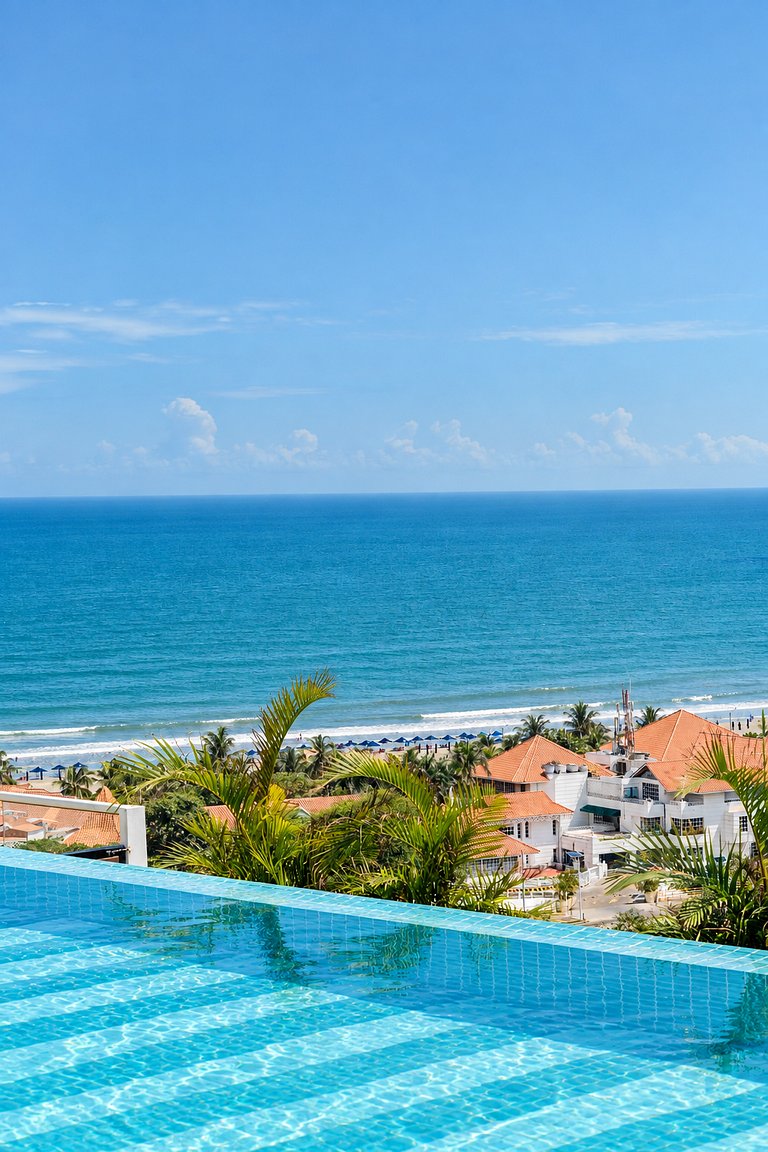 MQ1206 | Lujo, vista y jacuzzi privado 2BD