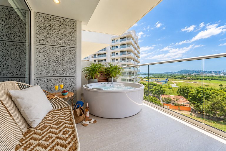 MQ903 | Jacuzzi & hamaca · Vista espectacular