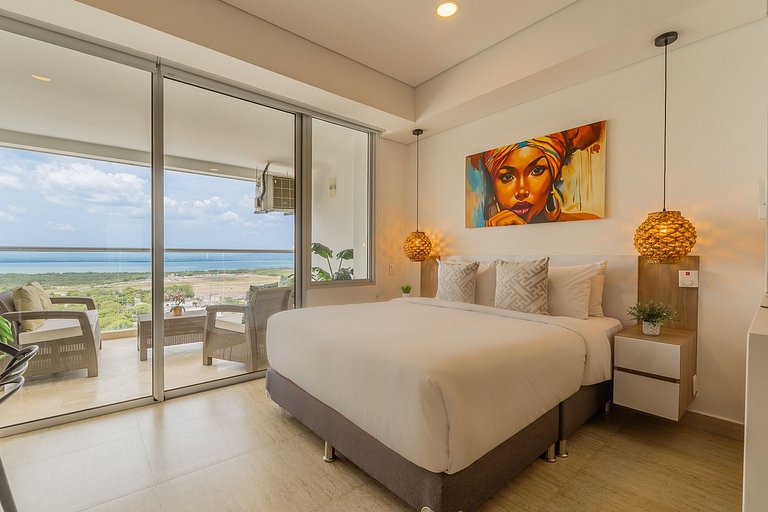 Suite moderna piso 15 amanecer espectacular CB1535