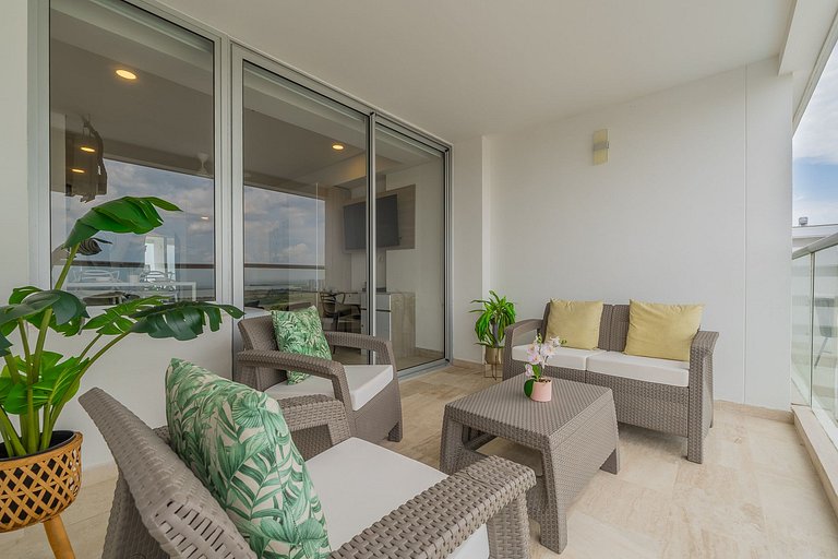 Suite moderna piso 15 amanecer espectacular CB1535