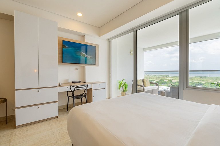 Suite moderna piso 15 amanecer espectacular CB1535