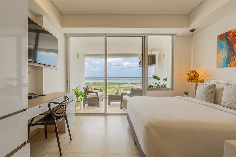 Suite moderna piso 15 amanecer espectacular CB1535