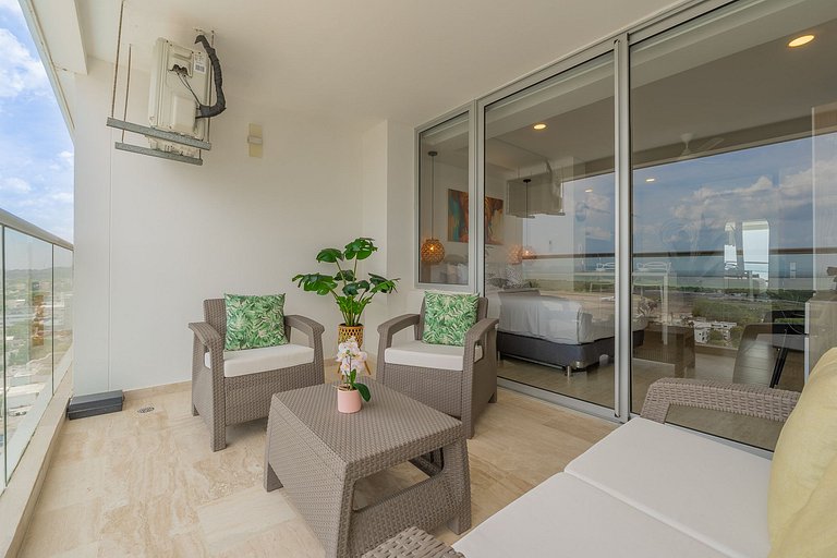 Suite moderna piso 15 amanecer espectacular CB1535