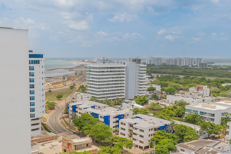 Suite moderna piso 15 amanecer espectacular CB1535
