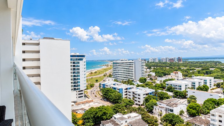 Escápate a un piso 14 con vista increíble | CB1432