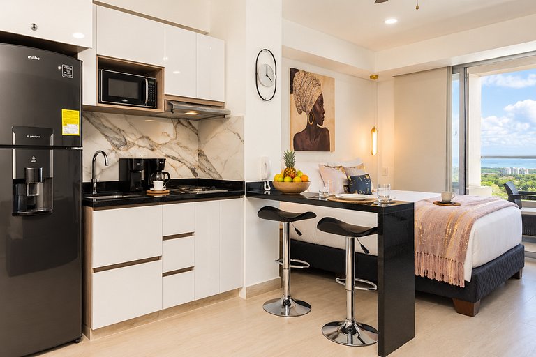 Escápate a un piso 14 con vista increíble | CB1432