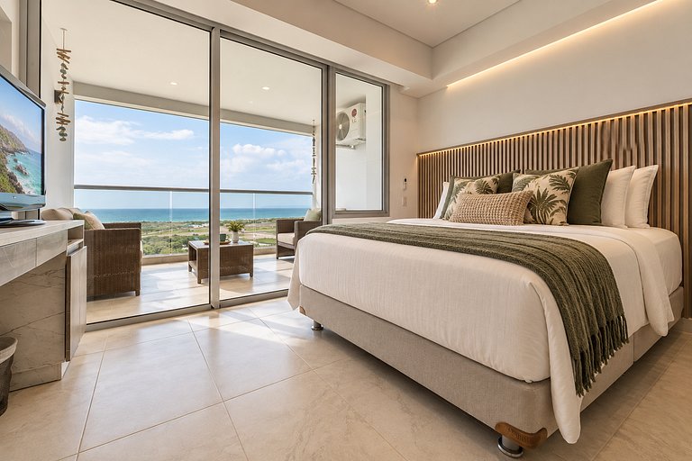 Último Piso con Vista Costera y Balcón CB1637