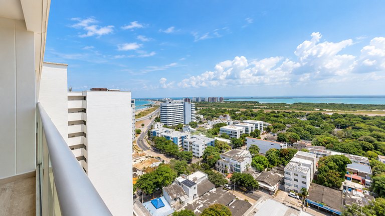 Último Piso con Vista Costera y Balcón CB1637