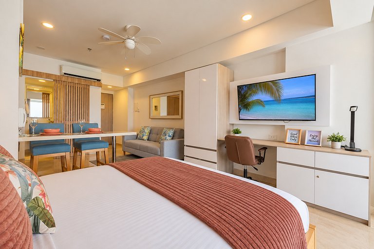 Suite piso 12 con balcón y gran vista CB1243
