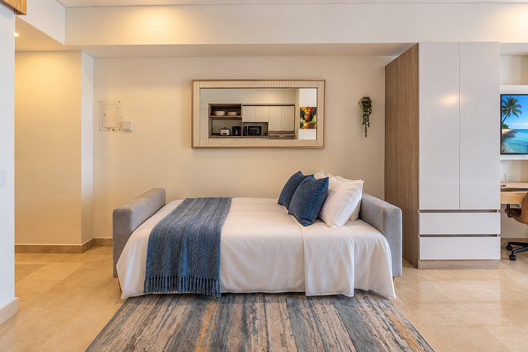 Suite piso 12 con balcón y gran vista CB1243