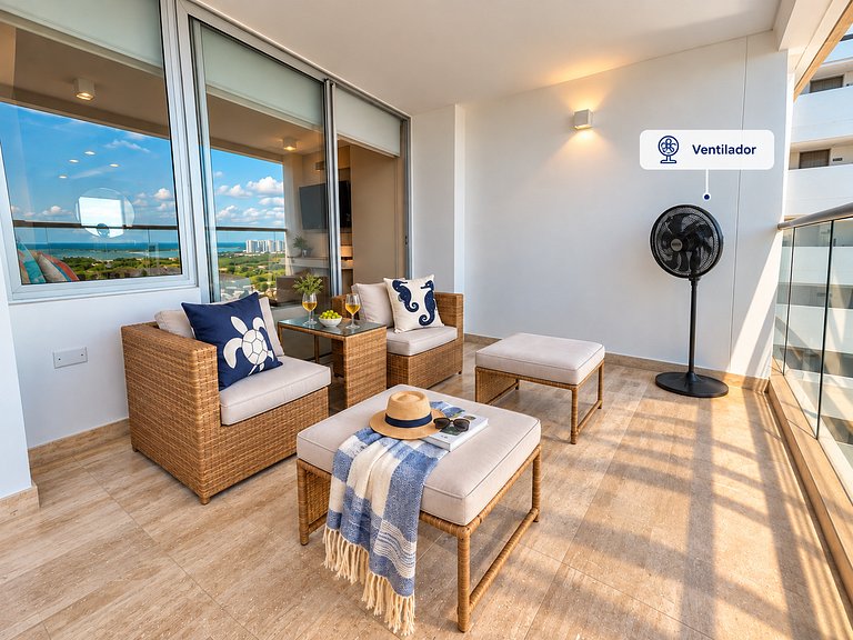Suite Piso14 a 2 calles Aeropuerto Piscina CB1441