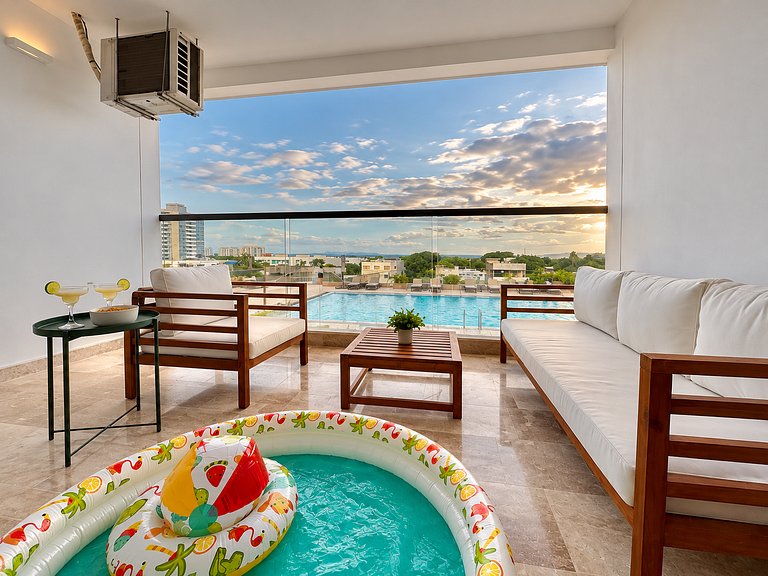 Suite Familiar + Piscinita + Vista Piscina CB536